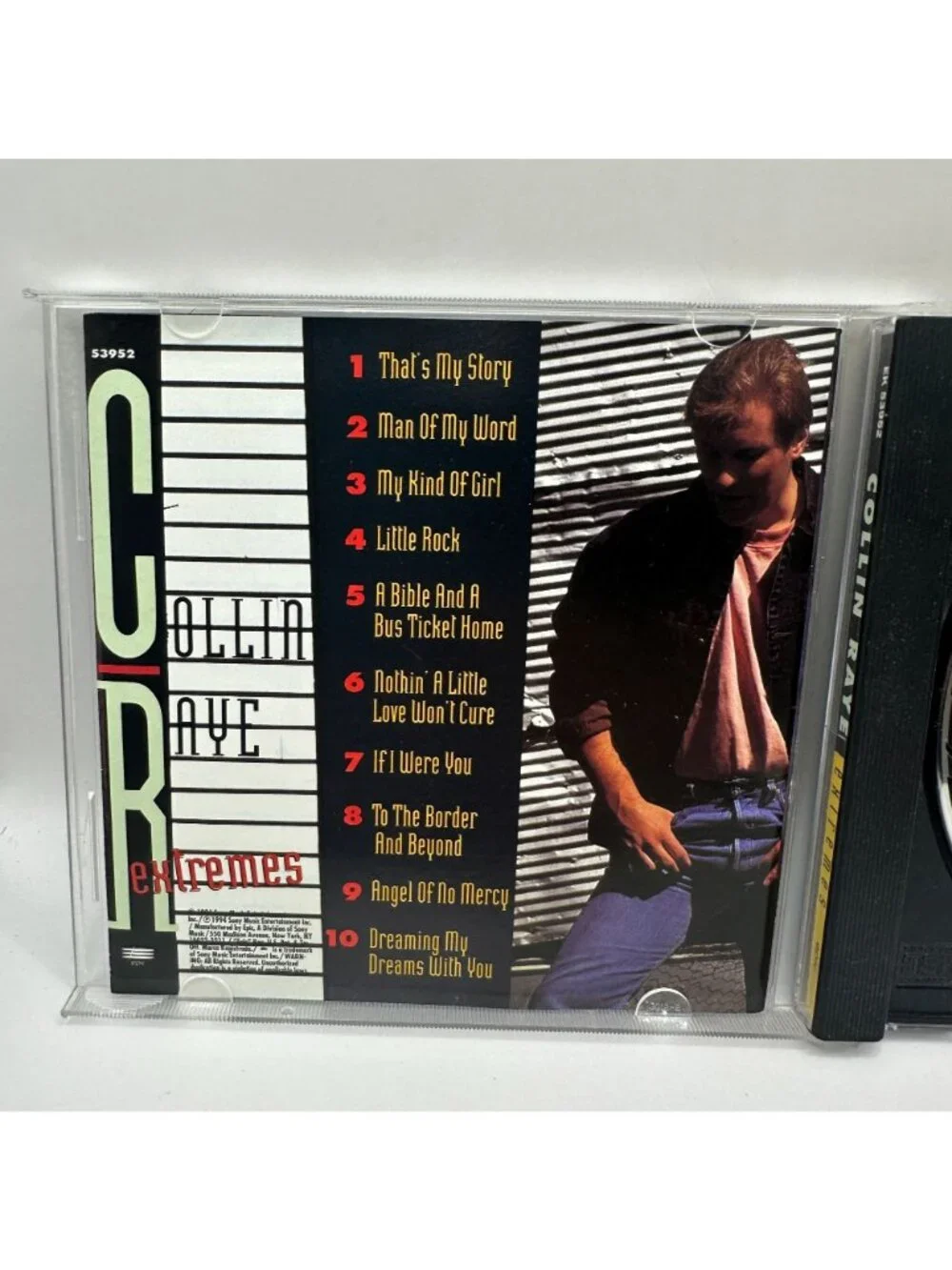 Collin Raye Extremes CD 1994 Country Music Sony Records Like New Condition